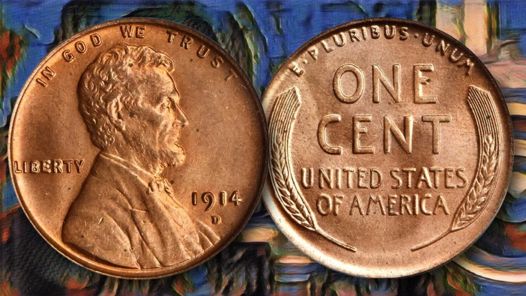 1914-D Wheat Penny