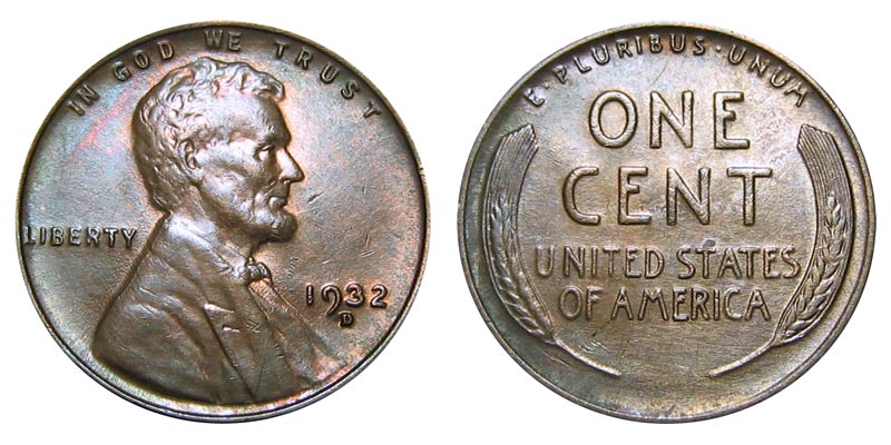 1932-D Lincoln Wheat Penny