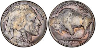 1937-D Three-Legged Buffalo Nickel