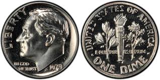 1975 No-S Roosevelt Dime