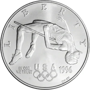 1996-D Cent. Olympics — High Jump: $300