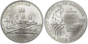 1996-D Cent. Olympics — Rowing: $290