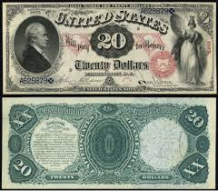 $20 1875 Legal Tender Notes