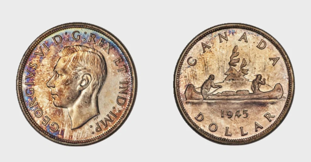 The 1945 Canadian Dollar Coin