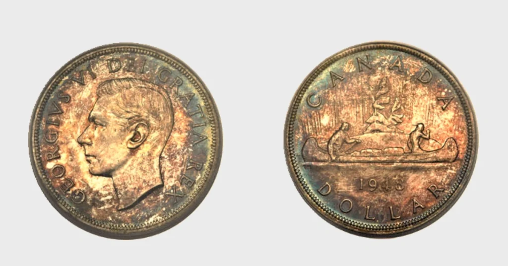 The 1948 George VI Specimen Canadian Dollar