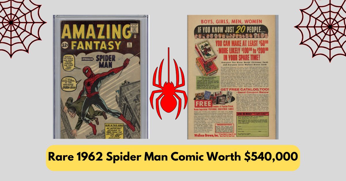 This Rare 1962 Spider Man Comic Could Make You $540,000 Richer – Here’s Why!