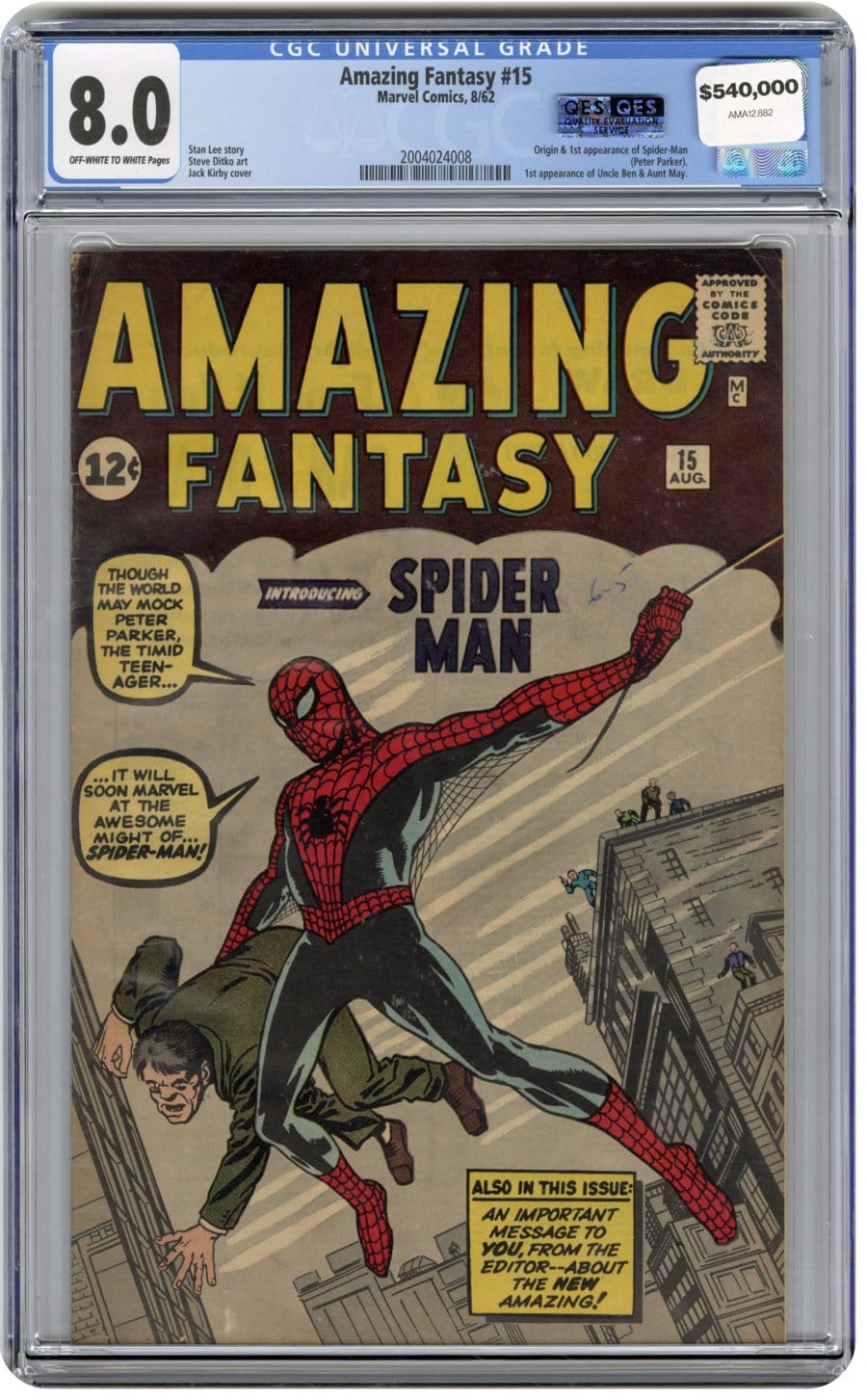 This Rare 1962 Spider Man Comic Could Make You $540,000 Richer – Here’s Why!