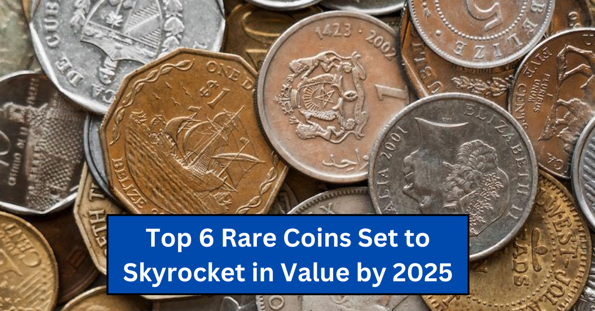 Top 6 Rare Coins Set to Skyrocket in Value by 2025