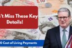 UK Households to Receive Free £800 Cost of Living Payments